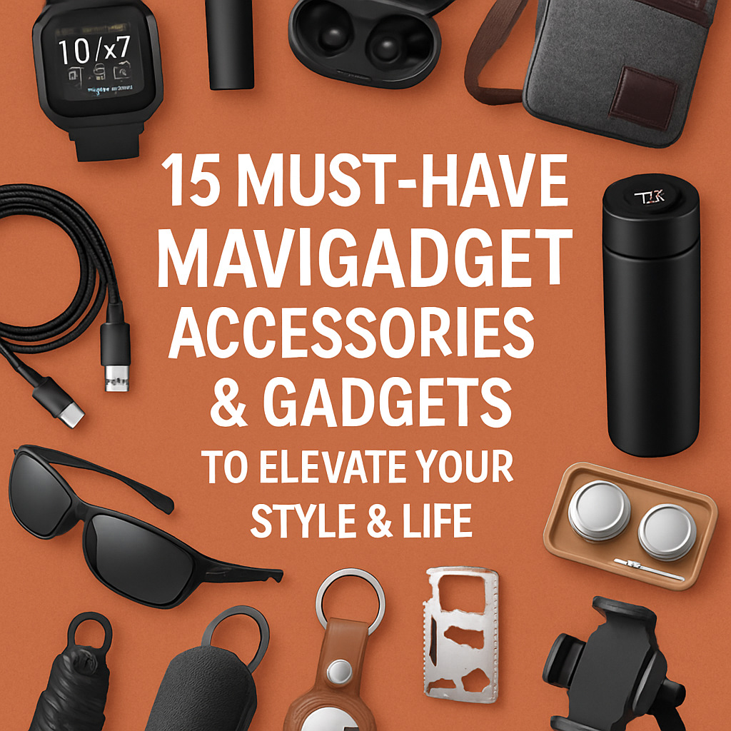15 Must-Have Mavigadget Accessories & Gadgets to Elevate Your Style & Life