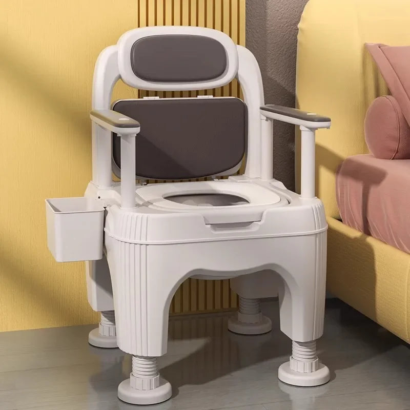 Safe Sit Elderly Support Indoor Toilet Chair: The Gift of Dignity, Comfort & Safety