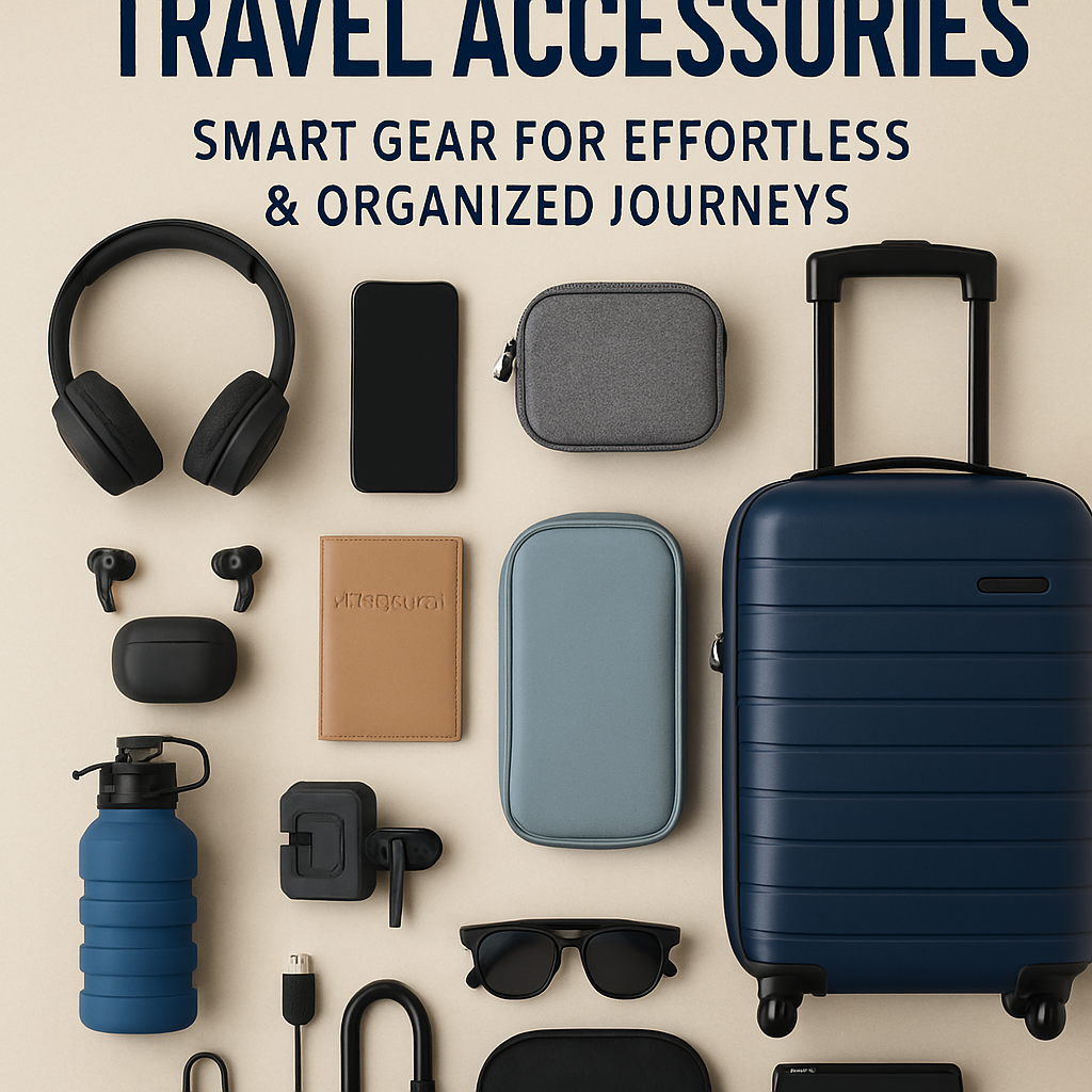 15 Essential Travel Accessories: Smart Gear for Effortless & Organized Journeys