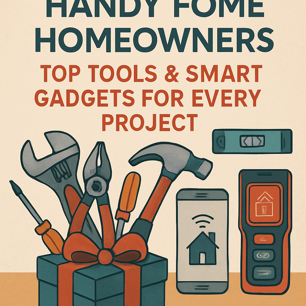 Gift Guide for Handy Homeowners: Top Tools & Smart Gadgets for Every Project