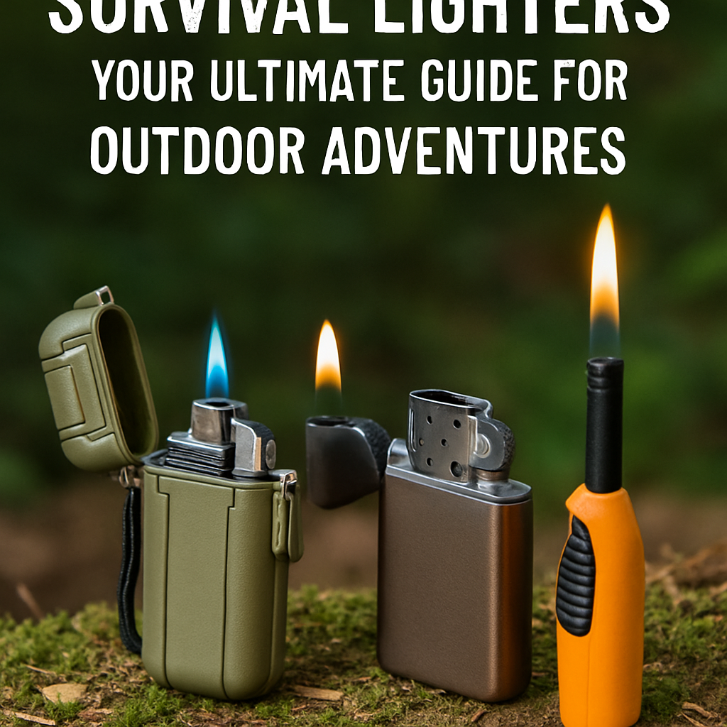 Essential Survival Lighters: Your Ultimate Guide for Outdoor Adventures