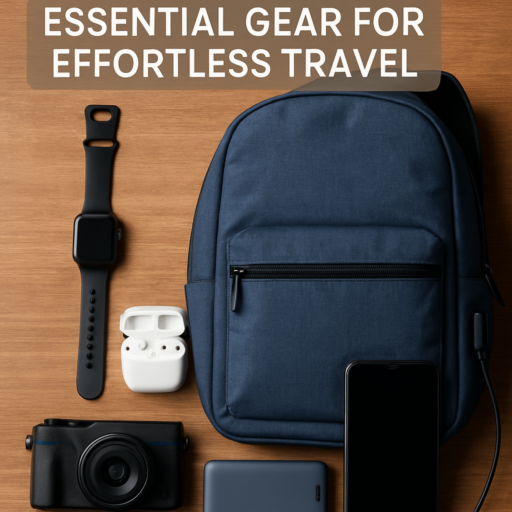 Smart Bags & Gadgets: Essential Gear for Effortless Travel