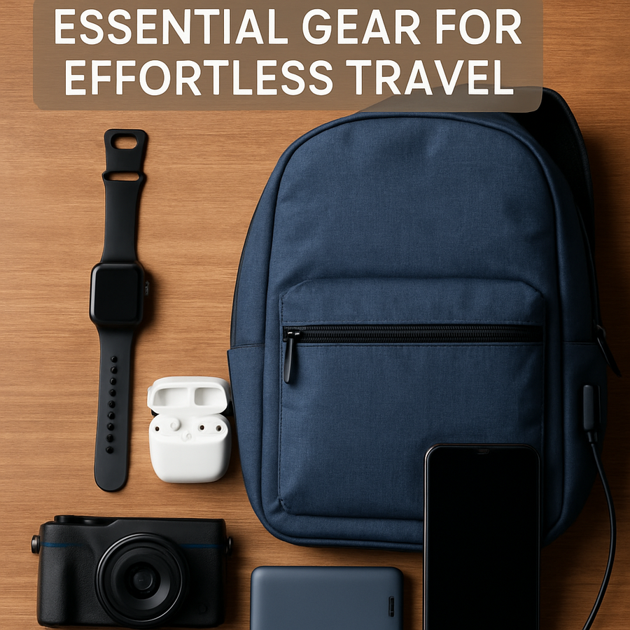 Smart Bags & Gadgets: Essential Gear for Effortless Travel