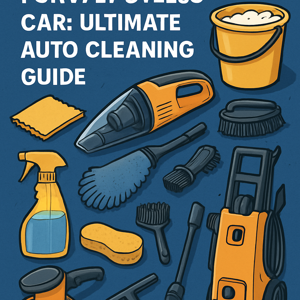 12 Must-Have Gadgets for a Spotless Car: Your Ultimate Auto Cleaning Guide