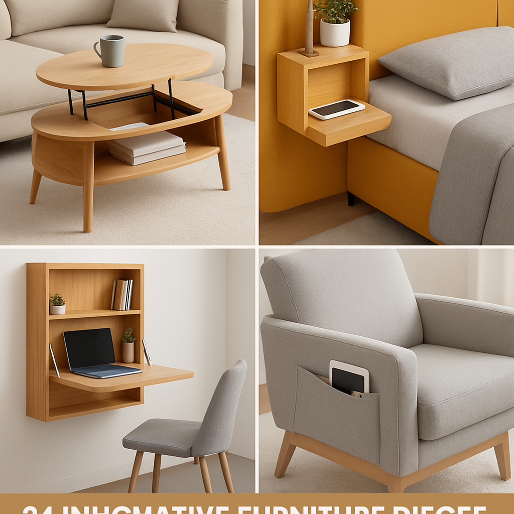 24 Innovative Furniture Pieces to Transform Your Home: Style & Smart Functionality