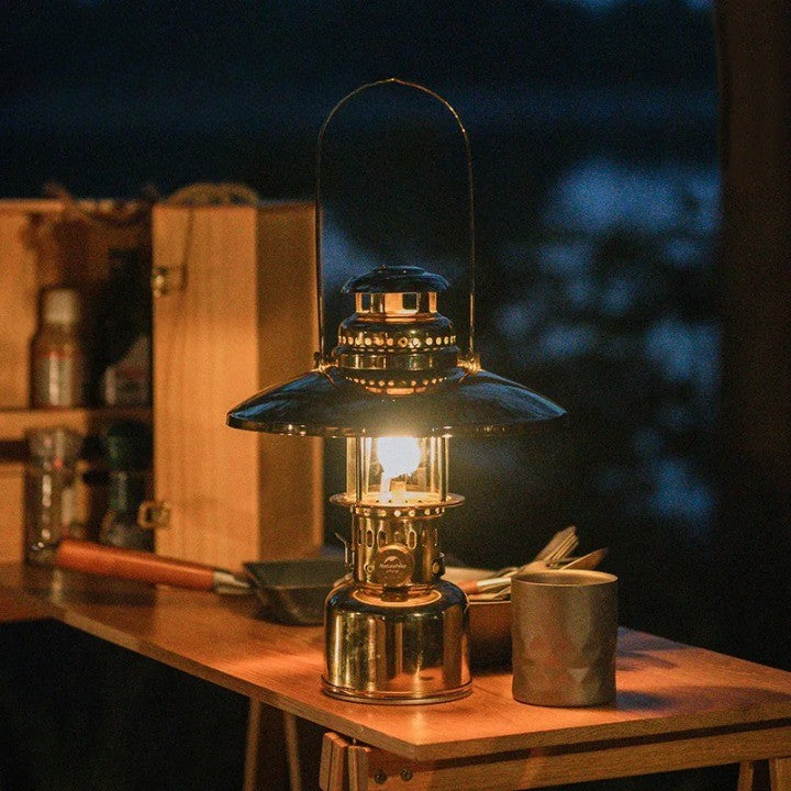 Elegant Lumina Lantern: A Unique Gift Blending Outdoor Utility & Timeless Luxury