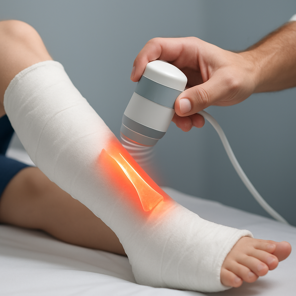 New Therapeutic Ultrasound Device Accelerates Bone Healing & Fracture Recovery