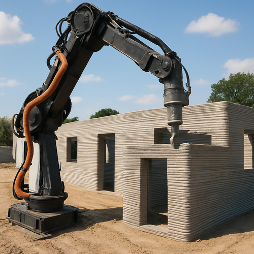 Robot-Printed Houses: Building the Future Faster, Cheaper, and Greener