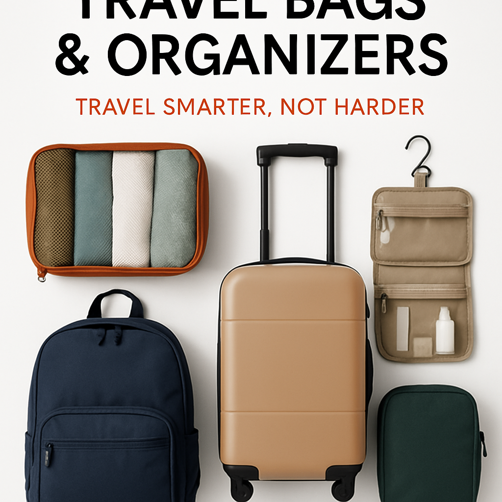 14 Essential Travel Bags & Organizers: Travel Smarter, Not Harder