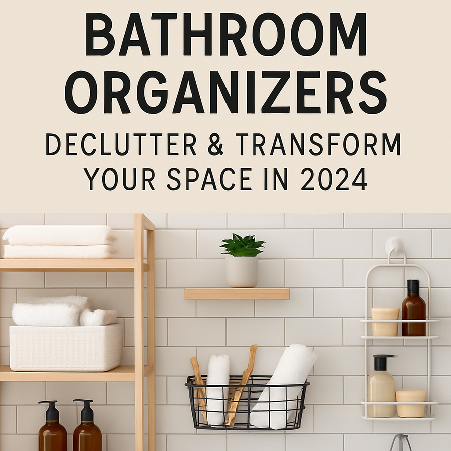 27 Genius Bathroom Organizers: Declutter & Transform Your Space in 2024