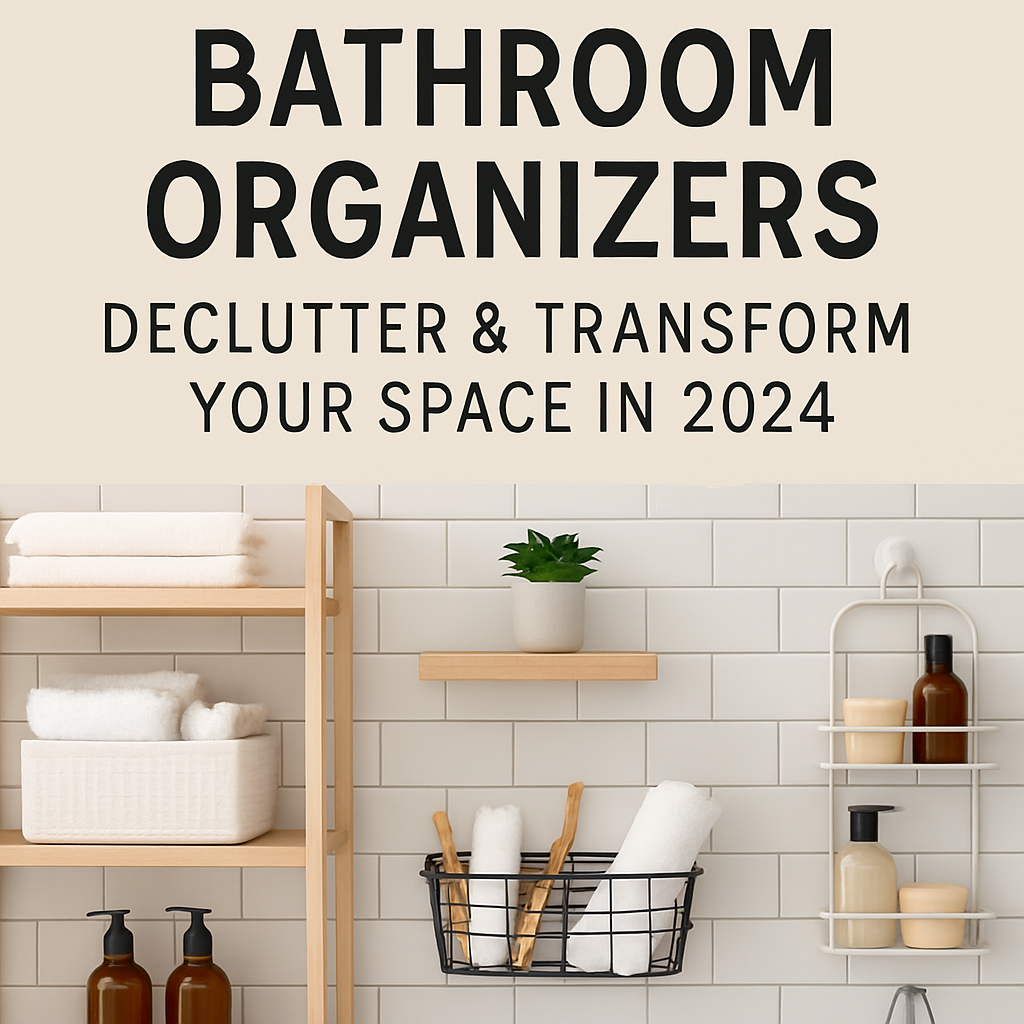 27 Genius Bathroom Organizers: Declutter & Transform Your Space in 2024