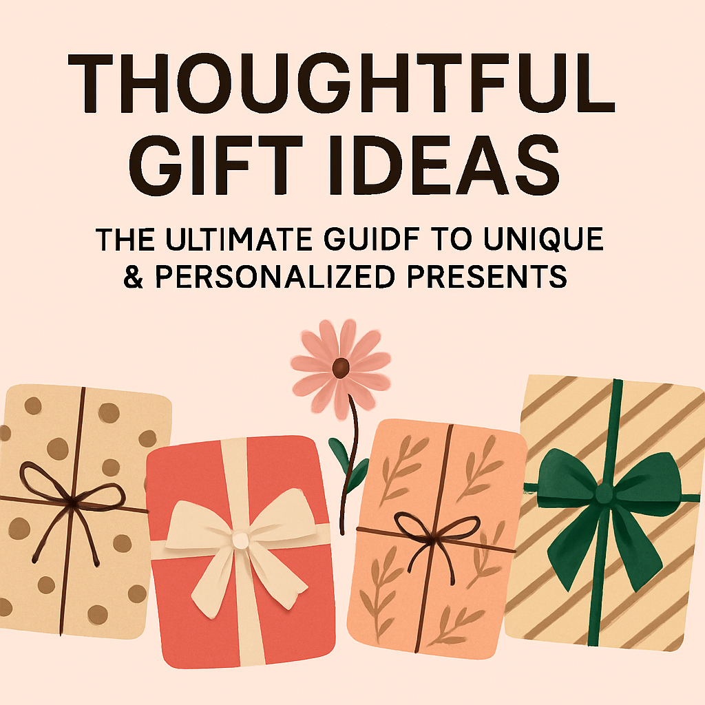 Thoughtful Gift Ideas: The Ultimate Guide to Unique & Personalized Presents