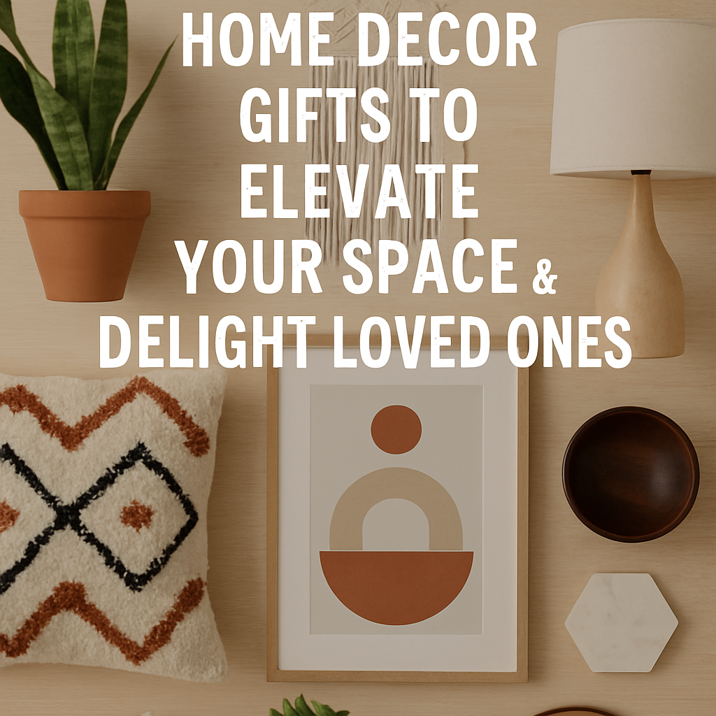 9 Unique Home Decor Gifts to Elevate Your Space & Delight Loved Ones