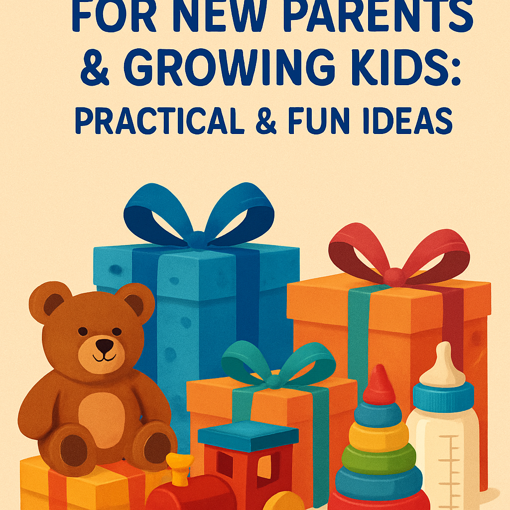 The Best Gifts for New Parents & Growing Kids: Practical & Fun Ideas