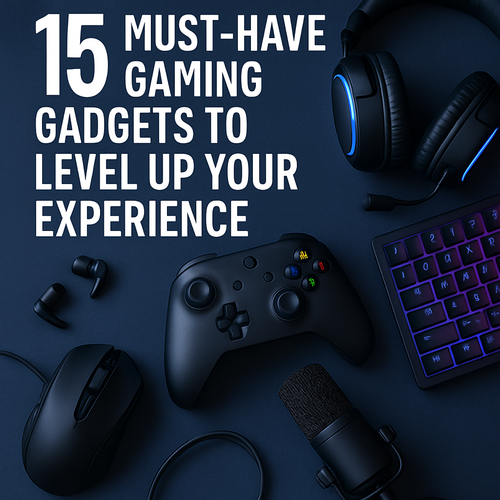 15 Must-Have Gaming Gadgets to Level Up Your Experience