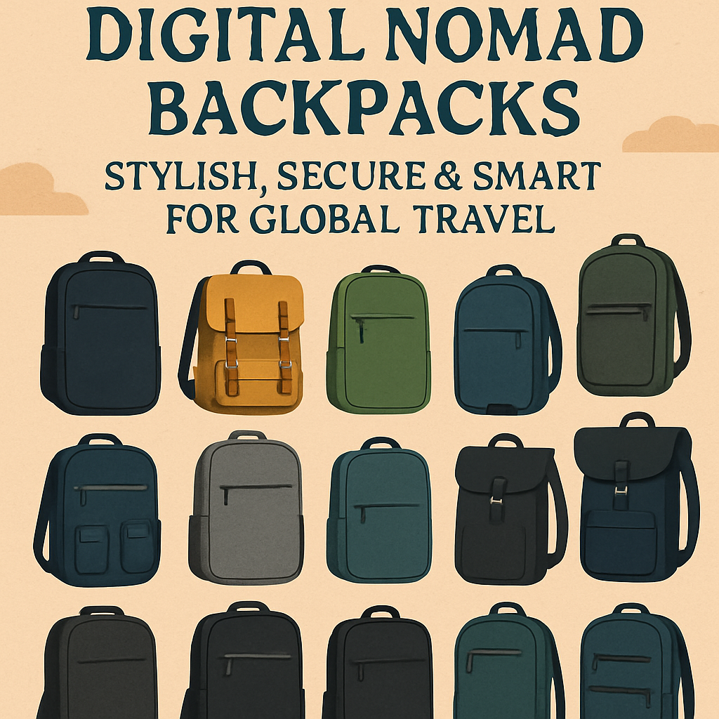 15 Best Digital Nomad Backpacks: Stylish, Secure & Smart for Global Travel