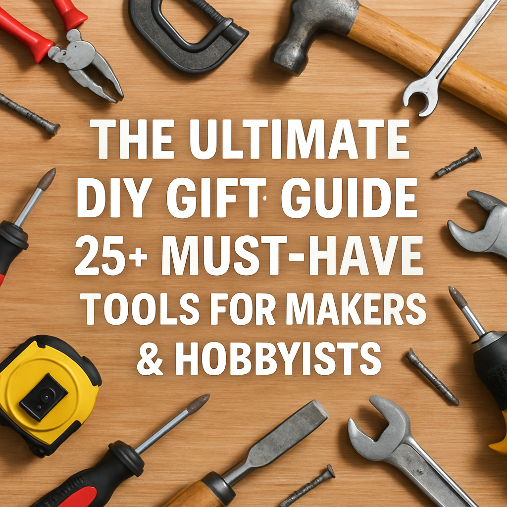 The Ultimate DIY Gift Guide: 25+ Must-Have Tools for Makers & Hobbyists