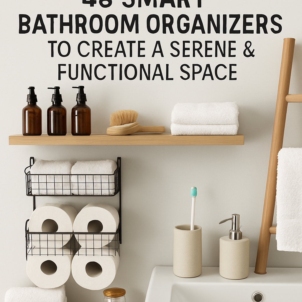 40 Smart Bathroom Organizers to Create a Serene & Functional Space in 2023