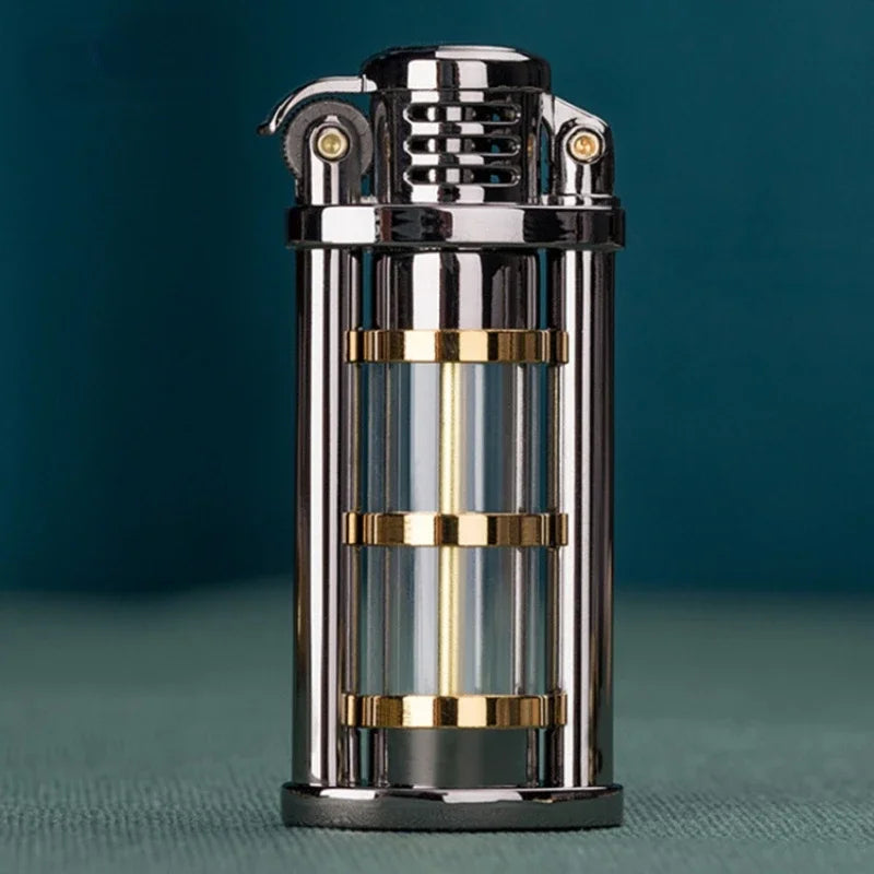 Timeless Ignite Transparent Lighter: Unique Gift Idea & Creative Gadget