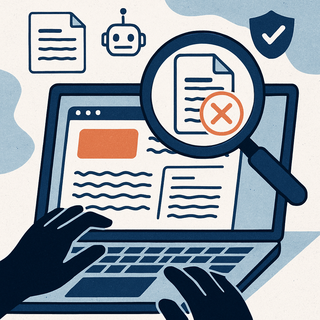 Unmasking AI Plagiarism: A Practical Guide to Detecting Bots in Blog Content