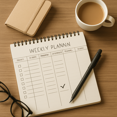 The Simple Weekly Planning Method That Actually Gets Things Done