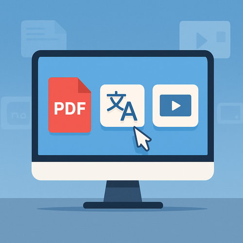 Unlock Smarter Browsing: New PDF, Translate & PiP Video Features