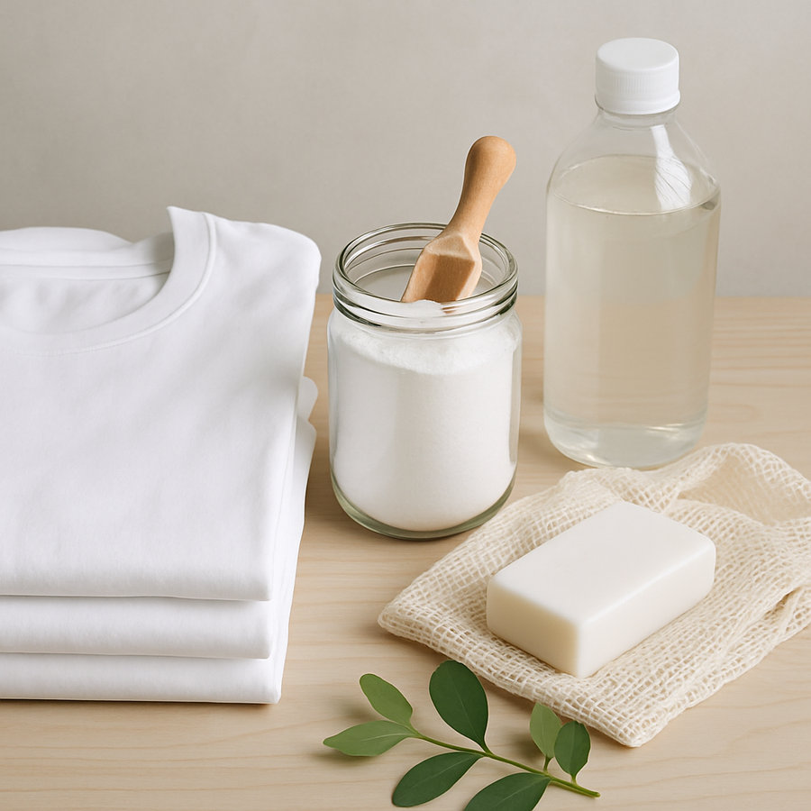 The Ultimate Guide to Brighter Whites: Wash Your Clothes Without Bleach, Naturally!