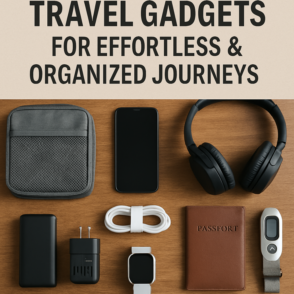 11 Smart Travel Gadgets for Effortless & Organized Journeys