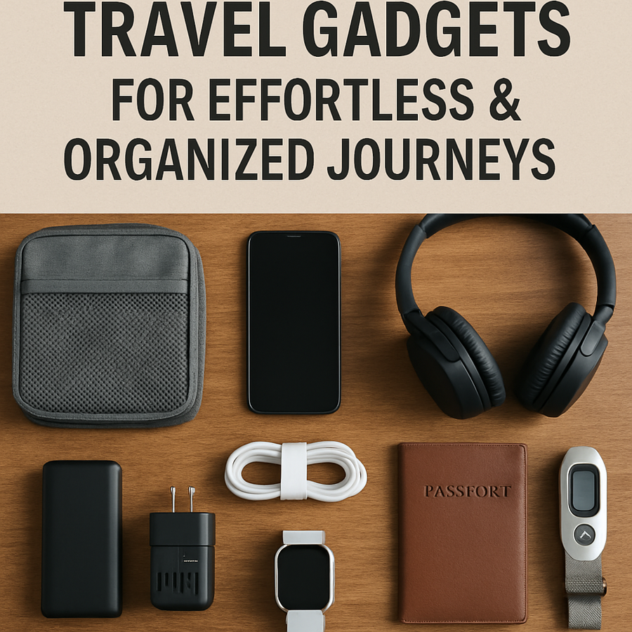 11 Smart Travel Gadgets for Effortless & Organized Journeys