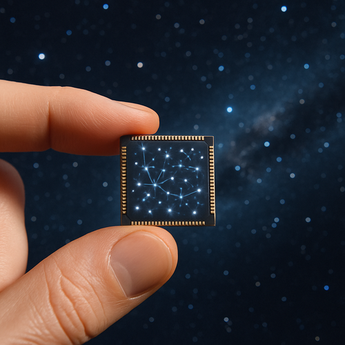 Fingernail-Sized Chip Maps 5,600 Stars for Autonomous Space Navigation