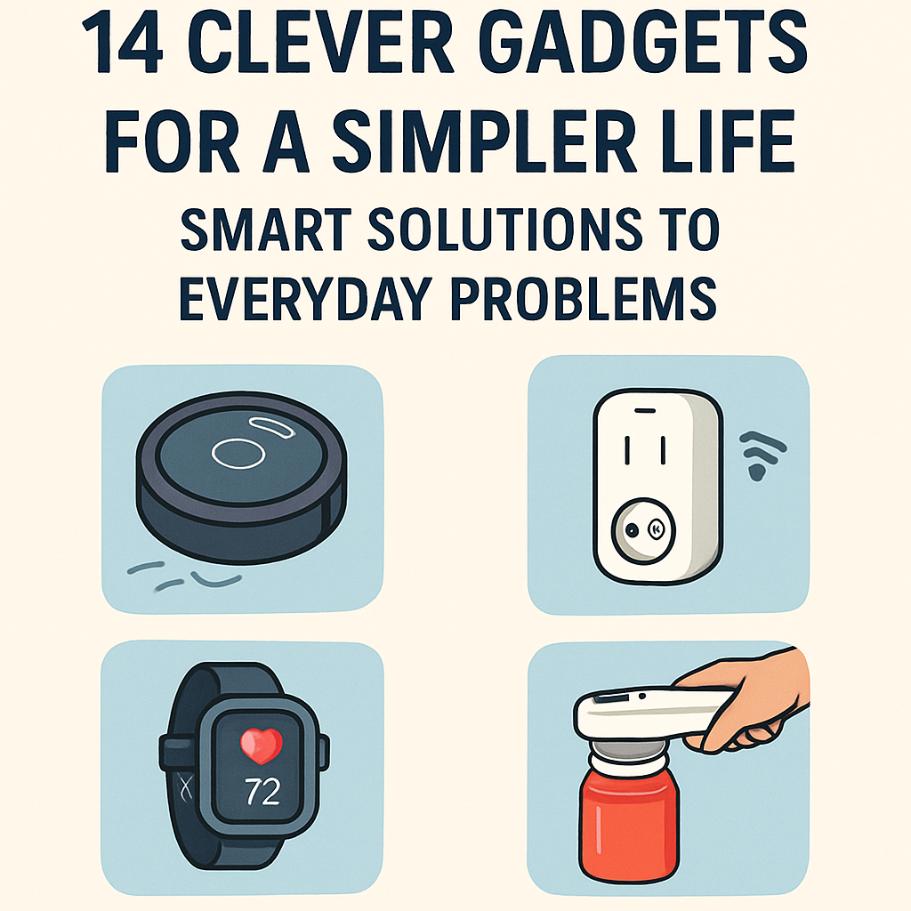14 Clever Gadgets for a Simpler Life: Smart Solutions to Everyday Problems