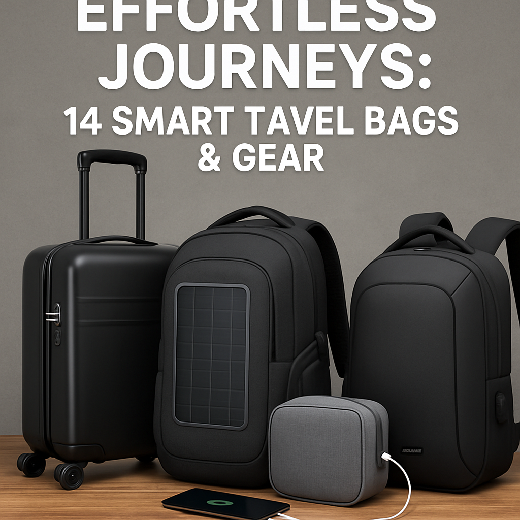 Effortless Journeys: 14 Smart Travel Bags & Gear by Mavigadget