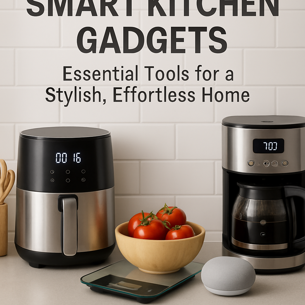 Smart Kitchen Gadgets: Essential Tools for a Stylish, Effortless Home