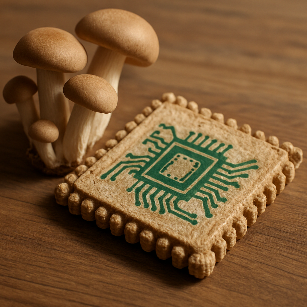 Mushroom Memory Chips: The Biodegradable & Sustainable Future of Computing