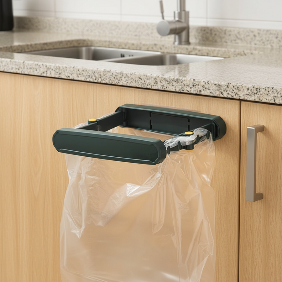 Clip-On Kitchen Mini Hanging Trash Bag: Declutter Your Cooking Prep & Perfect Gift Idea