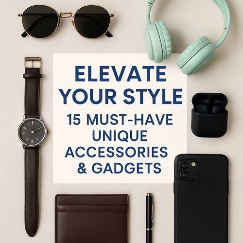 Elevate Your Style: 15 Must-Have Unique Accessories & Gadgets