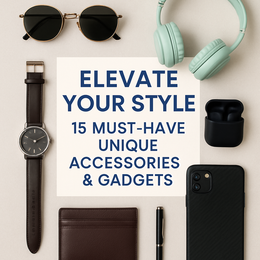 Elevate Your Style: 15 Must-Have Unique Accessories & Gadgets