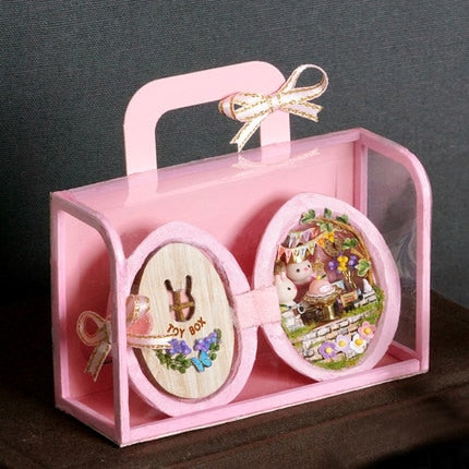 Handmade Walnut Dollhouse: The Unique Miniature DIY Gift for Crafters & Dreamers