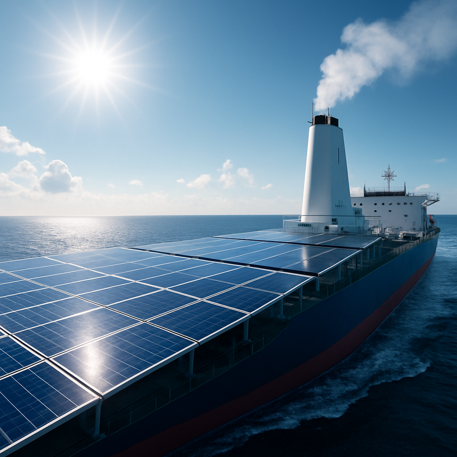Solar Power for Ships: Cutting Emissions and Fuel Costs for Sustainable Transport