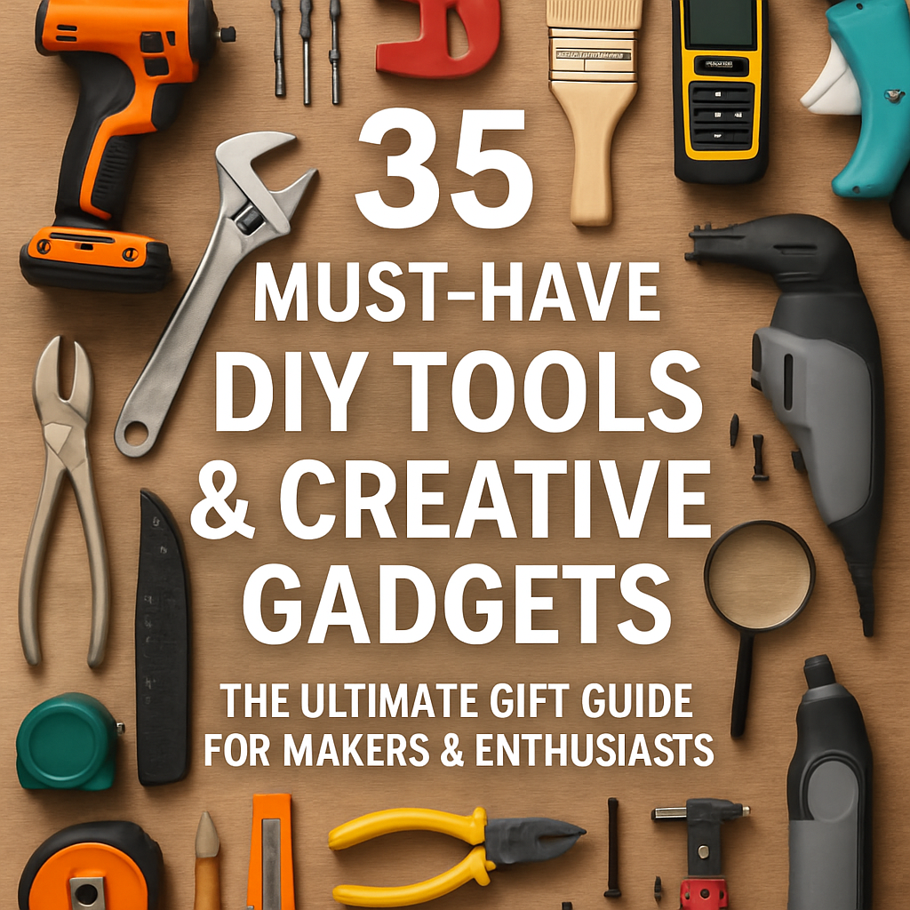 35 Must-Have DIY Tools & Creative Gadgets: The Ultimate Gift Guide for Makers & Enthusiasts