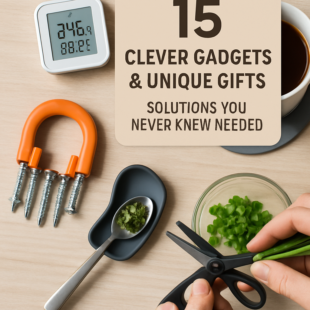 15 Clever Gadgets & Unique Gifts: Solutions You Never Knew You Needed