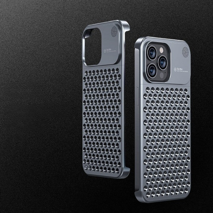 The Ultimate Aluminum iPhone Case: Cooling Vents, Premium Protection & Unique Tech Gift