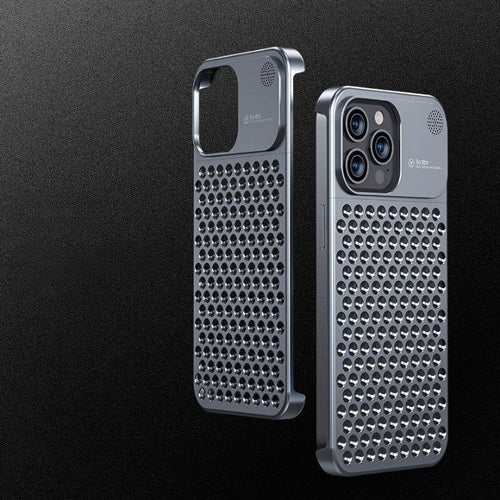 The Ultimate Aluminum iPhone Case: Cooling Vents, Premium Protection & Unique Tech Gift