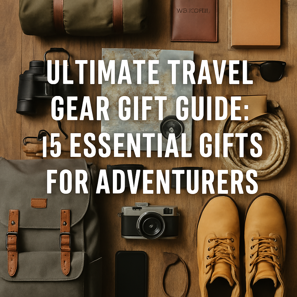 Ultimate Travel Gear Gift Guide: 15 Essential Gifts for Adventurers
