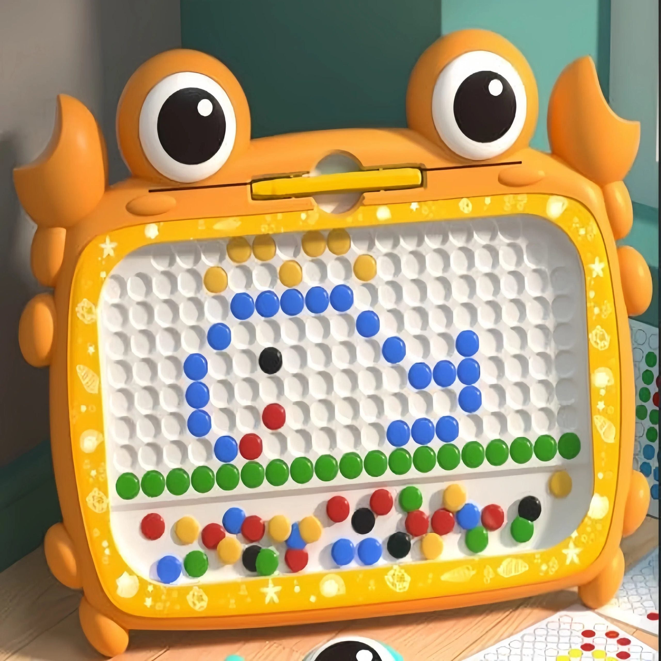 Learning Crab DIY Mosaic Puzzle Board: The Ultimate Educational & Creative Gift for Kids