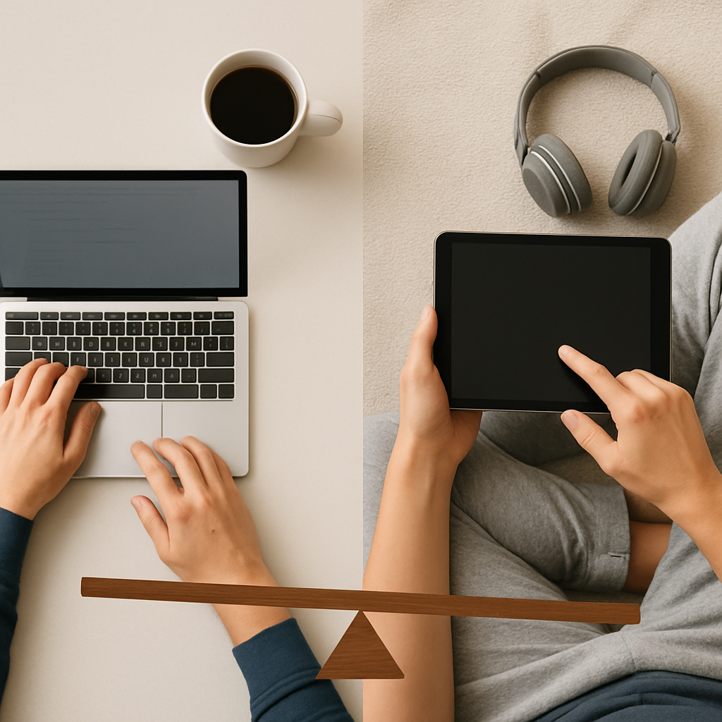 Unlock Your Balance: Master Modern Tech for Work & Relaxation Harmony