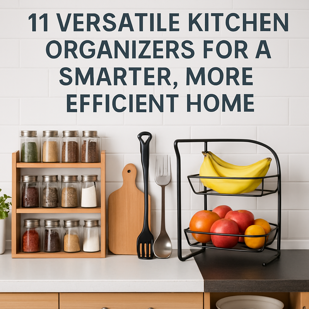 11 Versatile Kitchen Organizers for a Smarter, More Efficient Home
