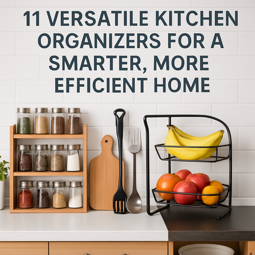 11 Versatile Kitchen Organizers for a Smarter, More Efficient Home
