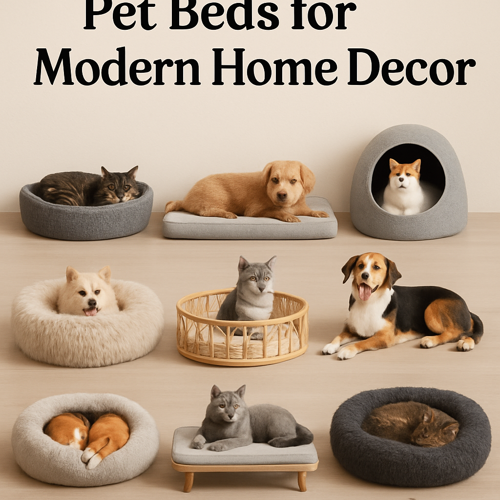 11 Stylish & Cozy Pet Beds for Modern Home Decor