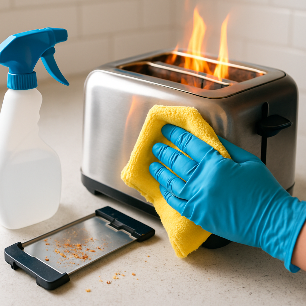 Safely Clean Your Toaster: Prevent Fires & Keep Your Kitchen Sparkling